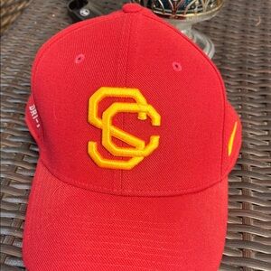 USC Nike Red and Yellow Hat
